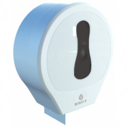 BINELE zType DP01RW Диспенсер для туалетной бумаги для средних рулонов пластик белый