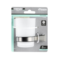 Подстаканник одинарный Fixsen Trend Graphite Графит / FX-98006