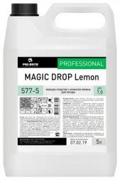 577-5 Средство с ароматом лимона Pro-Brite MAGIC DROP Lemon / для мойки посуды / 5 л