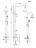 Bennberg 160717-CHROME-CRYSTAL Смеситель и душевая стойка с двумя лейками