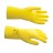 73581 Hq profiline Перчатки латексные MULTI EXPERT / желтые / размер в ассортименте (пара)