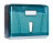 Диспенсер бумажных полотенец V-сложения пластик Ksitex TH-404G