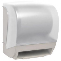 Диспенсер для бумажных полотенец Nofer в рулонах, автоматический, белый / 04004.2.W
