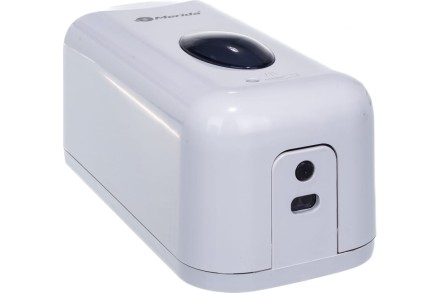 Дозатор MERIDA для дезинфицирующего средства сенсорный наливной 1л пластик белый / Д115