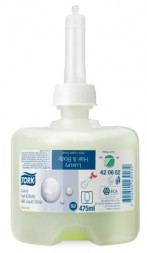Картридж мыло-шампунь люкс для тела и волос Tork Premium S2 420652 (шт.)