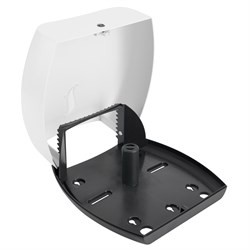 Диспенсер туалетной бумаги BXG для средних рулонов пластик белый / BXG PD-8002 NEW
