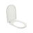 Сиденье для унитаза Klimi с микролифтом U-образное пластик белый / 7003