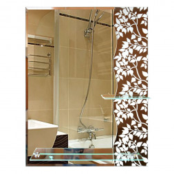 Klimi 45607 Прямоугольное зеркало с декором и полками