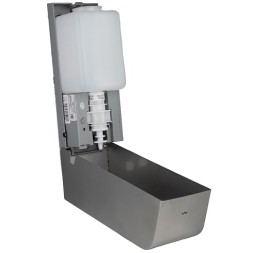 Дозатор сенсорный для дезинфицирующих средств Ksitex 1 л металл матовая сталь / ADD-7961M