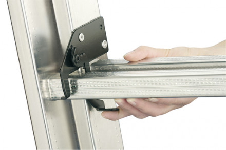 Hailo ProfiLOT 9312-501 Стремянка алюминиевая 3x12 ступеней