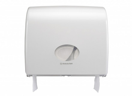 Диспенсер для больших рулонов туалетной бумаги пластик белый Kimberly-Clark 6991 Aquarius
