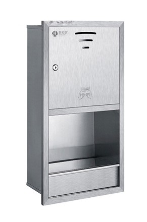 Встраиваемая сушилка для рук WisePro Нерж сталь Матовая сталь / 79-14