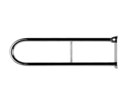 Поручень настенный откидной на магните 850*150 мм d32 Klimi / PNOm-85-15