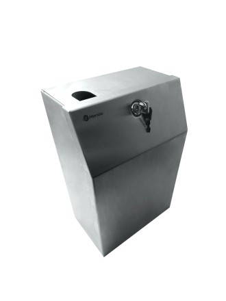 Держатель канистры жидкого мыла 5л под столешницу MERIDA STELLA R металл матовая сталь / HSM001.R