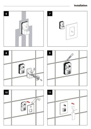 Душевая система встроенная Timo Briana Черный / SX-7139/03SM