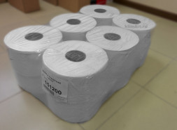 Туалетная бумага макулатура Klimi TP200 151200 / 1-сл 200 м (рул.)