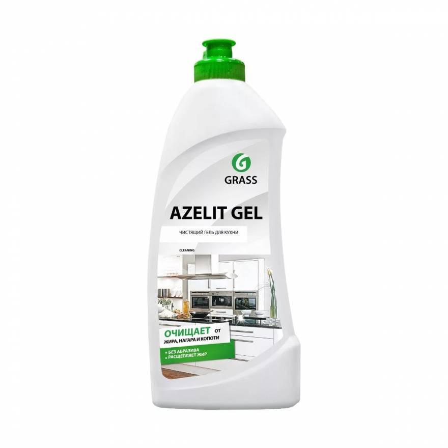 Grass 218555 Чистящее средство для кухни Azelit гель 500 мл / Климбит