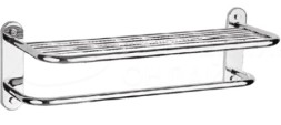 Полка для полотенец 66 см D-Lin металл хром / D201909