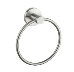 Полотенцедержатель кольцо D-Lin металл матовая сталь / D230280