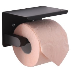Держатель туалетной бумаги Ksitex металл черный / TH-112B