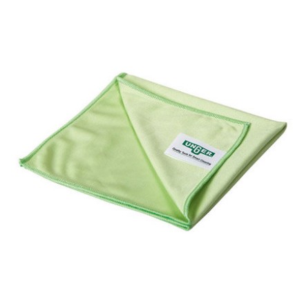 Салфетка из микрофибры для стекол Unger MicroWipe 40х40 см зеленая / MF40L