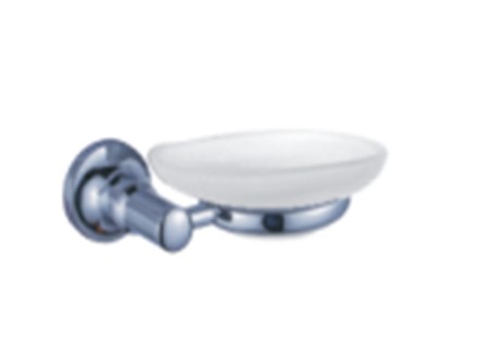 Мыльница настенная 15,7 см Potato хром / P1802