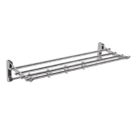 Полка для полотенец 58 см D-Lin металл хром / D201906