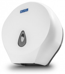 Диспенсер для средних рулонов туалетной бумаги пластик белый BXG PD-8002