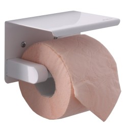 Держатель туалетной бумаги Ksitex металл белый / TH-112W