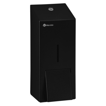 Дозатор MERIDA STELLA R для жидкого мыла наливной 1000 мл металл черный / DSC106.R