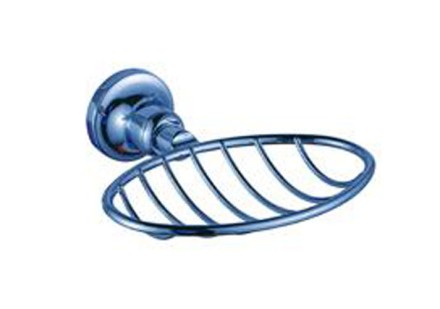 Мыльница настенная решетчатая 12,5 см Potato хром / P1802-1