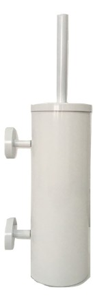 Ершик для унитаза MERIDA OPTIMUM настенный металл белый / GIB345