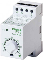 Терморегулятор на дин рейку с датчиком Eberle ITR3 160
