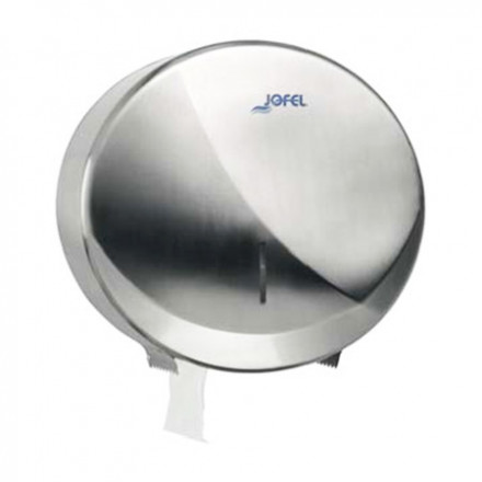 Диспенсер для средних рулонов туалетной бумаги металл матовая сталь Jofel АЕ25000