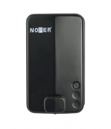 Дозатор для жидкого мыла механический 1 л металл черный Nofer / 03050.N