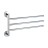 Держатель для полотенец тройной 36 см D-Lin металл хром / D254100