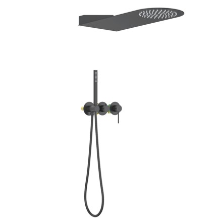 Душевая система встроенная Timo Saona Черный / SX-2340/03SM