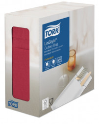 477231 Tork Linstyle Нетканые конверты для приборов (пач.) / бордовый