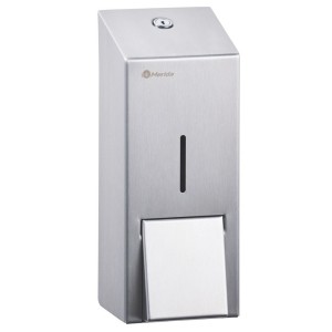 Дозатор MERIDA STELLA R для пенного мыла наливной 1л металл хром / DSA107.R