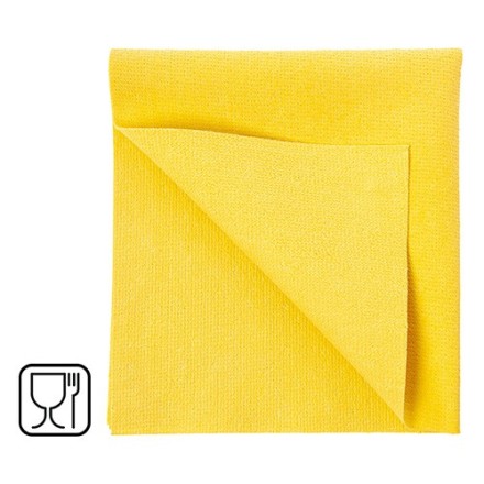 Салфетки для мытья стекол Unger ПУ микроволоконная 35*40 см желтые / 73613