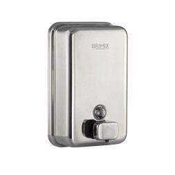 Дозатор для жидкого мыла BRIMIX из нержавеющей стали Хром / 615K