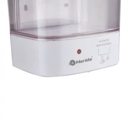Дозатор MERIDA для жидкого мыла наливной сенсорный 1л пластик белый / Д116