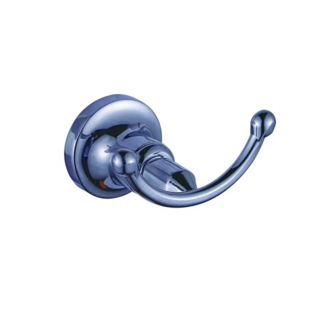 Крючок настенный двойной Potato металл хром / P1805-2