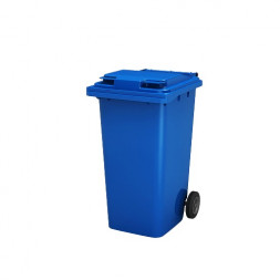 Контейнер для мусора на 2-х колёсах с крышкой 240л синий / 9602-25