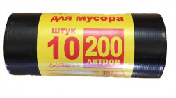 Klimi 70200 Пакеты для мусора 200 л / 10 шт (рул.)