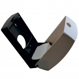 Диспенсер для бытовых рулонов туалетной бумаги пластик белый Ksitex TH-8177A