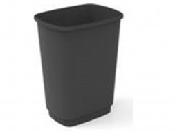 Корзина Rotho для мусора 25 л пластик черная / 1043408080