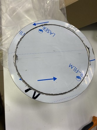 Встраиваемая крышка в столешницу поворотная над урной WisePro нерж сталь / 79-29
