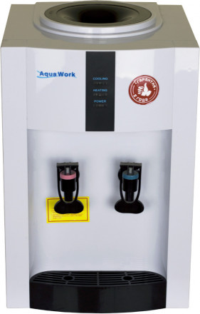 Aqua Work 16-TD/EN Кулер для воды белый нагрев есть, охлаждение электронное