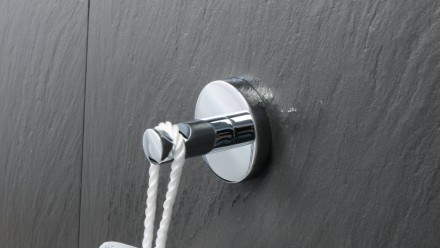 Крючок настенный одинарный Fixsen Hotel Хром / FX-31005B